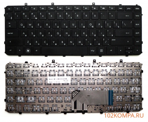 Клавиатура для ноутбука HP Envy 4-1000, 6-1000 с рамкой