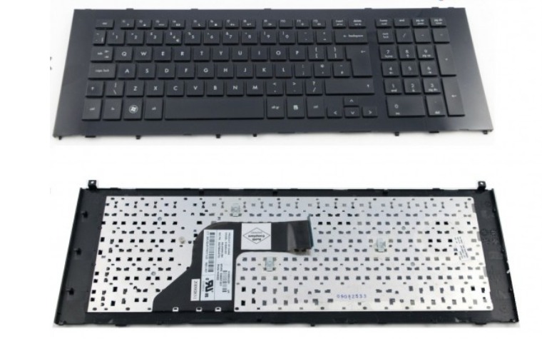 Клавиатура с рамкой для ноутбука HP ProBook 4510s, 4515s, 4710s, 4750s 