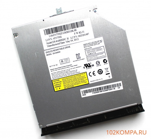 Привод DVD RW для ноутбука Lenovo G480