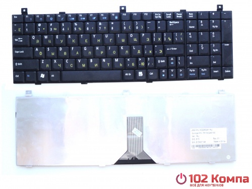 Клавиатура для ноутбука Acer Aspire 1800, 1801, 1802, 1803, 1804, 9500, 9502, 9503, 9504