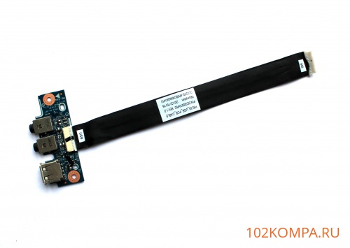 Плата USB/Audio разъёмов для ноутбука ASUS A53T, K53T, X53B