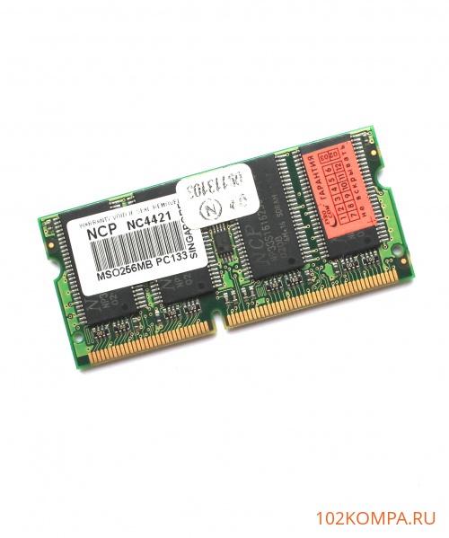 Оперативная память SODIMM SDRAM 256Mb, PC-133 NCP, NC4421