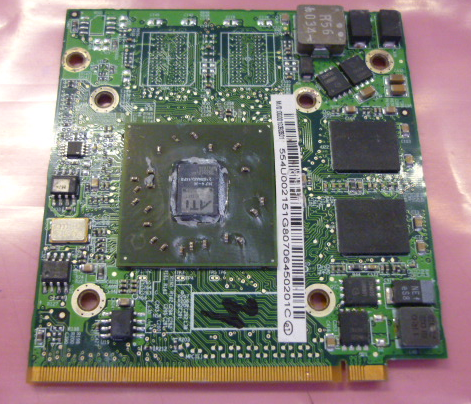 Видеокарта для ноутбука ACER 4920  ATI Mobility Radeon™ HD 2400 XT 256MB Video Card p/n:  55.4U002.151 , 554U002151 , 109-B24731-00A