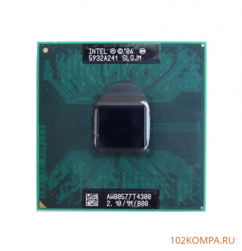 Процессор Intel Pentium T4300, 2.10GHz/ 1Mb/ 800MHz (SLGJM)