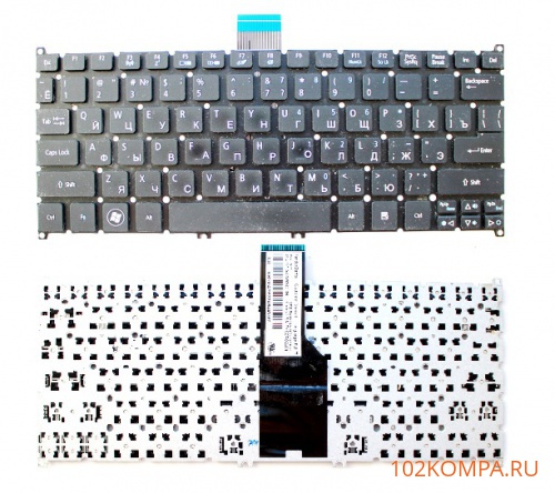 Клавиатура для ноутбука Acer Aspire S3, S5, One 756, TravelMate B1