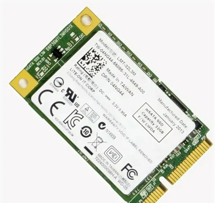 SSD-накопитель SSD 32Gb mSATA MZ-MPC0320/0H1