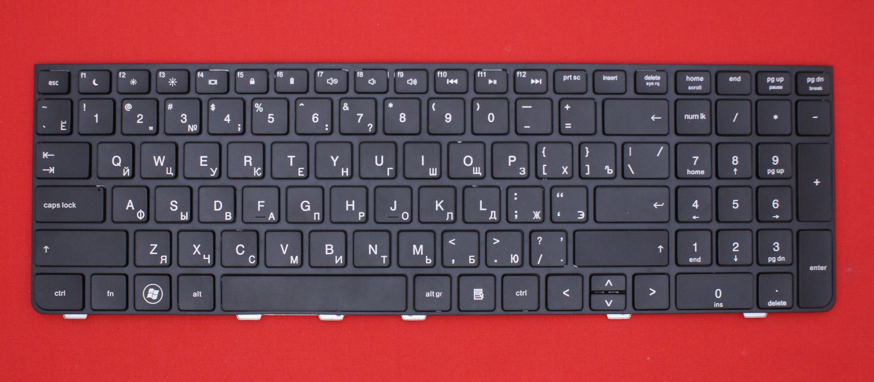 Клавиатура для ноутбука HP ProBook 4530s, 4535s, 4730s тип 2 (с рамкой)